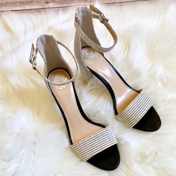 Vince Camuto Carolina Ankle Strap Heeled Sandal - Picture 4 of 8